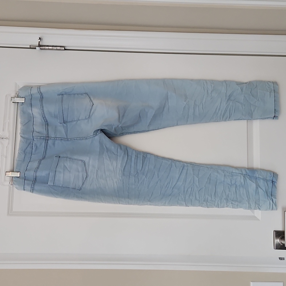 Venti6 Joggers Denim Blue with Drawstring & Stars - Picture 4 of 8
